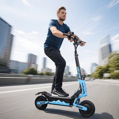 5600W Dual Motors Electric Scooters for Adults 60V 27Ah 50MPH Off Road E-scooter