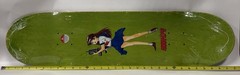 Hook-Ups Jeremy Klein Machine Gun Girl Skateboard Deck 8.25″ New Sealed NOS A31