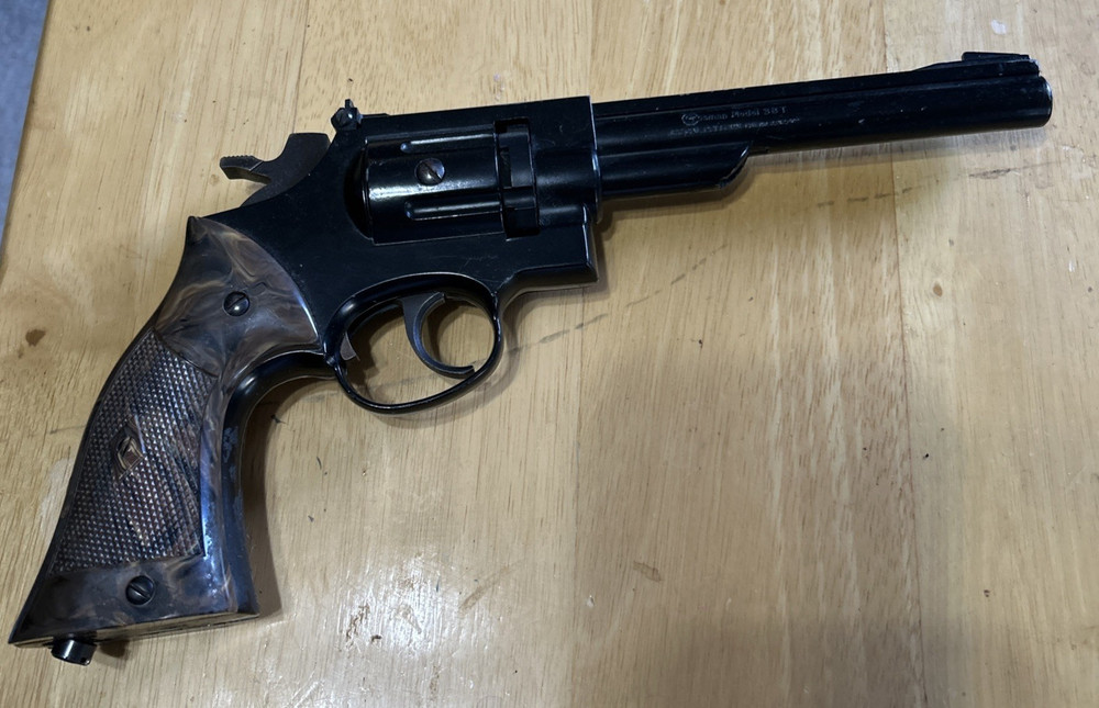 Crossman 38T Pellet Six Shot Double Action Revolver .177 Caliber