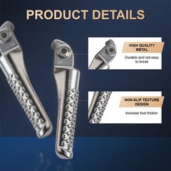 Foot Pegs Footrest Bracket for Coleman BT200X CT200U CT100u 196cc Baja Mini Bike