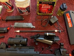 Airsoft Lot M82 Double Eagle, Beretta 92FS, StingerP30 And More!