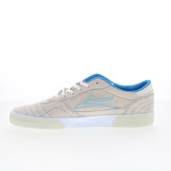 Lakai Cambridge Mens Gray Suede Lace Up Skate Inspired Sneakers Shoes