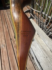 Vintage Bear Archery Kodiak Hunter Recurve Bow AMO 60” 50# Right Handed