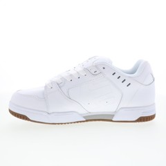 Etnies Faze 4101000537105 Mens White Suede Skate Inspired Sneakers Shoes