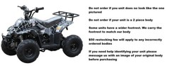 1-Piece Body Plastic Fender Coolster 3050 Taotao Chinese 110cc ATV Choose Color