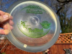 2013 Champion Teebird Disc Golf Innova Brinster Jolly Launcher ICE Rare #1713