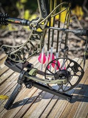 – Kwik Stand Tri-Pod Bow Support – Stable Bow Stand for Compound and Recurve …