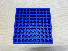 Utley Sort – Brass Sorter – sorting .380 from 9mm – SMALL Blue