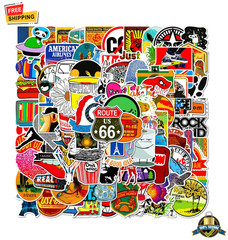 100pcs Trendy Graffiti Stickers Waterproof Decals for Bike Laptop Helmet