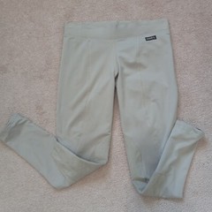 KERRITS Women’s Light Green Gray Equastrian Riding Pants Leggings Size L