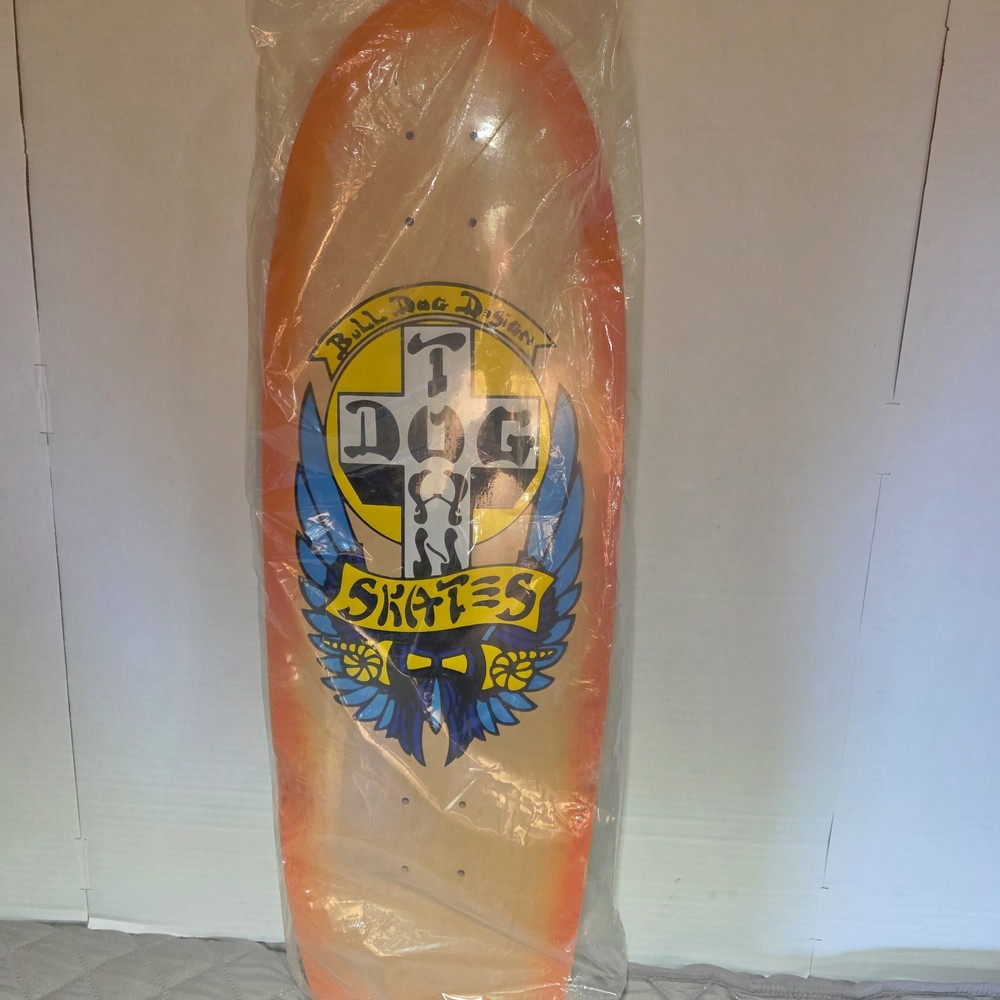 DOGTOWN Old School reissue BullDog Design 30» deck only orange