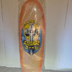 DOGTOWN Old School reissue BullDog Design 30» deck only orange