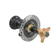 2x Go Kart Rear Differential Split Axles Kit Disc Brake Drive Shaft fr ATV Buggy