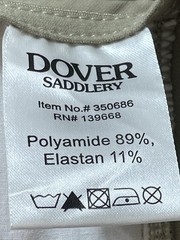 Dover Saddlery Equestrian Riding Breeches Women’s size 28