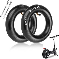 2 Pack 10x3in Electric Scooter Inner Tube 80 65-6 Rubber Tire Tube Set 2 Tire