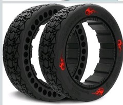GYL 10×2.75 GoKart Tire Quick Release Tire Replacement for Ninebot by Segway S M