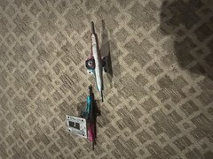 Thunder Trucks Skateboard Trucks Pair Blue/Pink Multi-Color Baseplates Axles