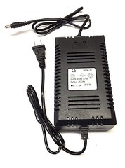 ENCHUFE COAXIAL PARA SCOOTER ELÉCTRICO CARGADOR STOCK DE 1,8 AMP Y 24 VOLTIOS