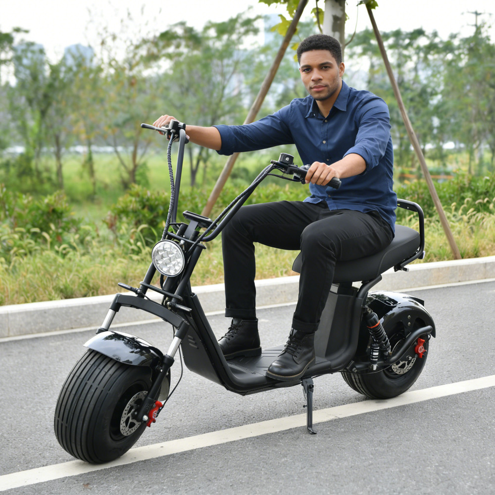 18 inch fat tire scooter Harley electric motorcycle max load 440 IBS 3000W motor