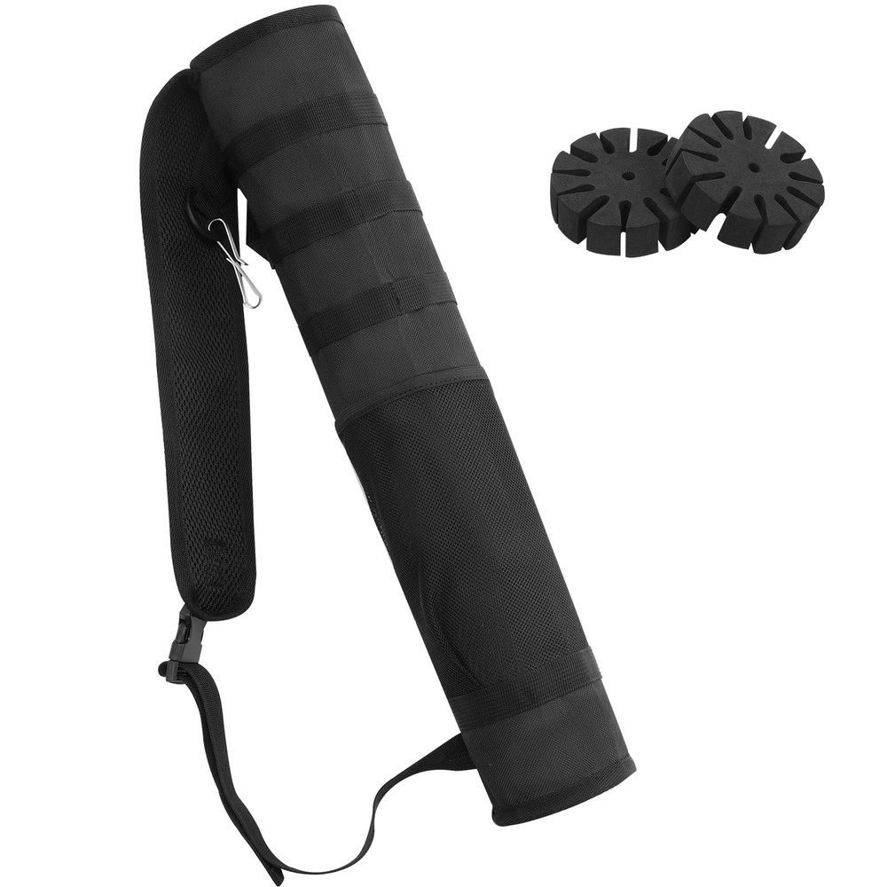 Archery Lightweight Back Arrow Quiver Dual Use Foldable Compact Hip Arrows Ba…