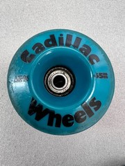 Cadillac Skateboard Wheels Sealed Bearings-Blue- Vintage