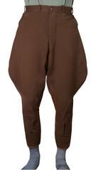 Mens Khaki Breeches Horse Riding Trousers Equestrian Hunting &Sports Baggy Pants