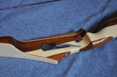 Vintage Black Widow T-600 Recurve Bow longbow Archery Bows R-H