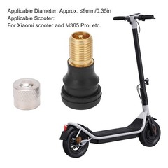 Acouto Electric Scooter Tubeless Tire Vacuum Valve 2cm Long for M365 Pro Less 9m