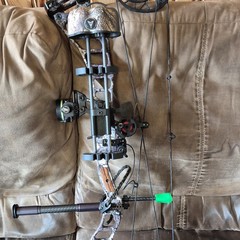 Martin Archery DSX Compound Bow 31in Camo Brown White for Men Hunting Archery