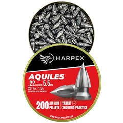 Aquiles .22 Cal Airgun Pellets – 20.1 Grain Pointed Arrow Head Design – High …