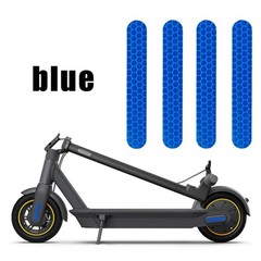 4pcs Reflective Wheel Cover Stickers for Ninebot Max G30 Electric Scoote