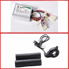500 Watt 48 Volt speed control box w Thumb throttle f electric brush motor