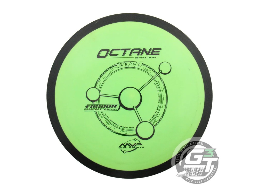 USED MVP Disc Sports Fission Octane 157g Lime Distance Driver Golf Disc