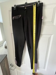 Devon Aire Womens Sz 28L Black Equestrian Riding Pants Classic Tights