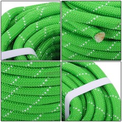 1/2 inch x 125ft Double Braided Rope Breaking Strength 8400 Pounds Green New