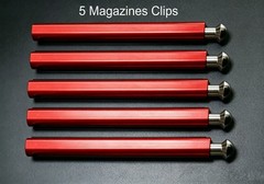 Max 12 Balls Repeat Pocket Slingshot Deluxe Kit with 5 Magazines and 5 Bandsets