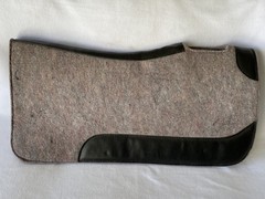 NEW Top Quality Contoured Wool Felt Saddle PAD~Cutout Wither Relief~Wear Leather