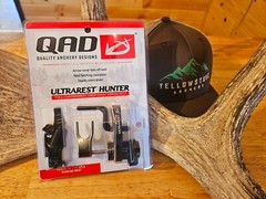 QAD Ultrarest Hunter Right Hand Arrow Rest – Black