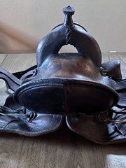 Vintage Simco Western Saddle Rustic Ranch Decor Restoration Project- As Is