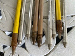 Vintage Archery Black Hawk Cravotta Brothers Swift 1816 Arrows Leather Quiver
