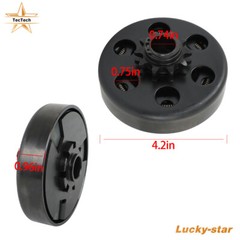 For 40 41 420 Chain 6.5HP Go Kart Centrifugal Clutch 3/4″ Bore 10 Tooth 10T