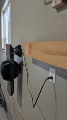 FREE SHIP! Onewheel XR / Classic Wall Hanger Mount + Charger Holder Version 2