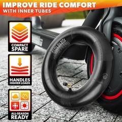 2 Pcs 10x3in Electric Scooter Inner Tube Set – 80/65-6 Inner Tubes for 10×3.0