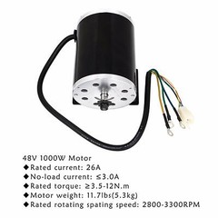 24V 36V 48V 500W 800w 1000w 1800W Electric Motor Brush Bruhless Scooter Quad ATV