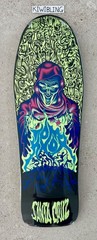 Santa Cruz Tom Knox Firepit Glow In The Dark Skateboard Deck