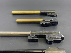 LOT OF FIVE (5) UNKNOWN BRAND GBB GAS BLOWBACK AIRSOFT PISTOL BARRELS