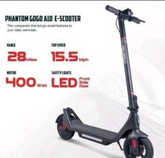 Phantom Go Go A10 Electric Scooter!! 28 phantom 400 Watt