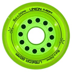Labeda Wheels 80mm / 76mm Hilo Set Union X-Soft Inline Indoor Roller Hockey