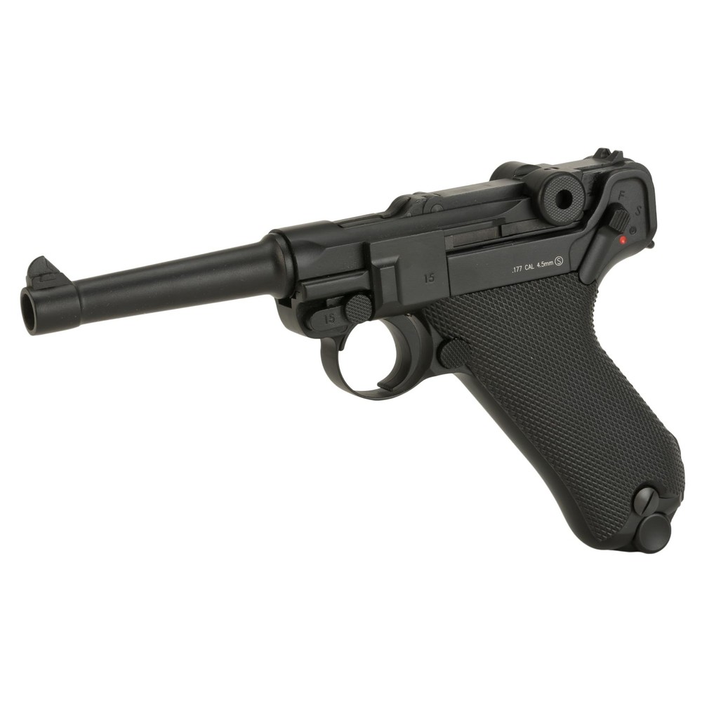 Evike Airguns – KWC P08 Luger CO2 Powered 4.5mm Air Pistol