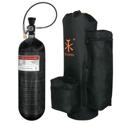 4500 PSI PCP Air Tank 0.42L Carbon Fiber HPA Cylinder for Paintball & Air Rifles